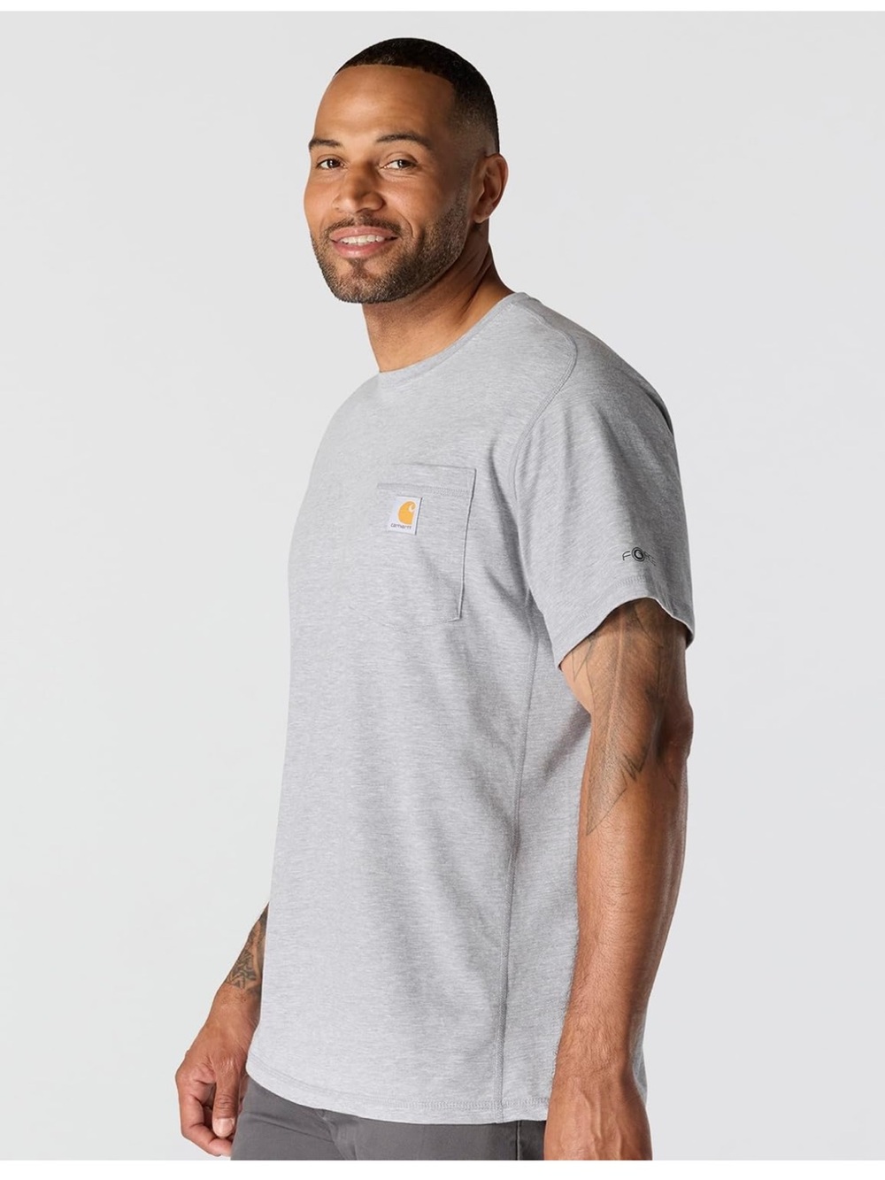 1 Carhartt Men's Force Relaxed Fit Midweight Short-Sleeve Pocket T-Shirt 2XL XXL - Picture 2 of 14